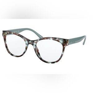 PradaVPR 04W Women's Blue and Tortoiseshell Glasses, Case Included